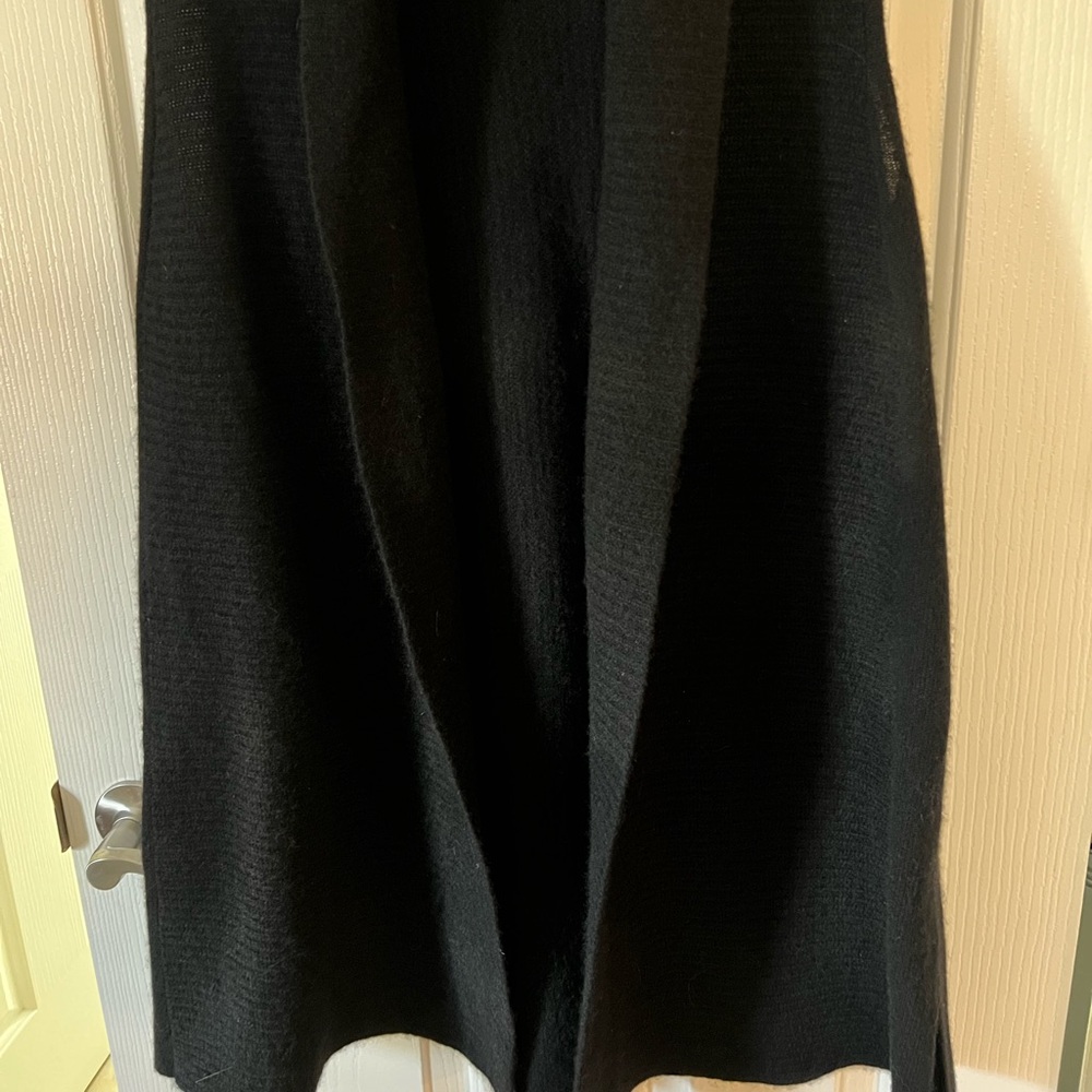 Charter Club Black Cashmere Vest XL